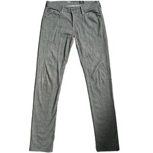 ADRIANO GOLDSCHMIED CHARCOAL GRAY CORDUROY THE TELLIS MODERN SLIM PANT